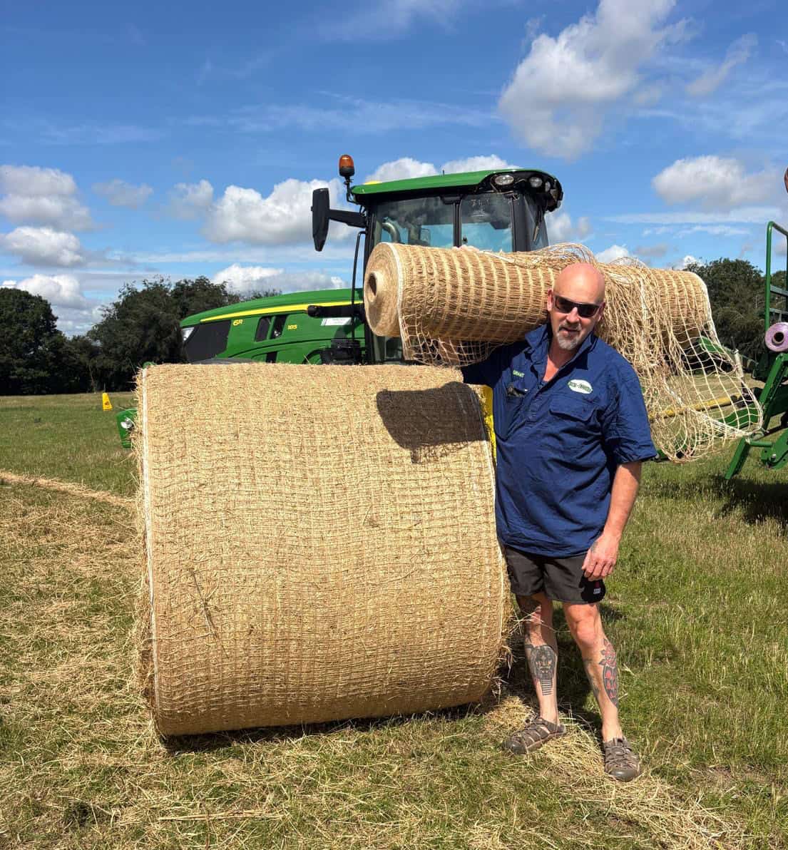 Kiwi EcoNet roll and bales